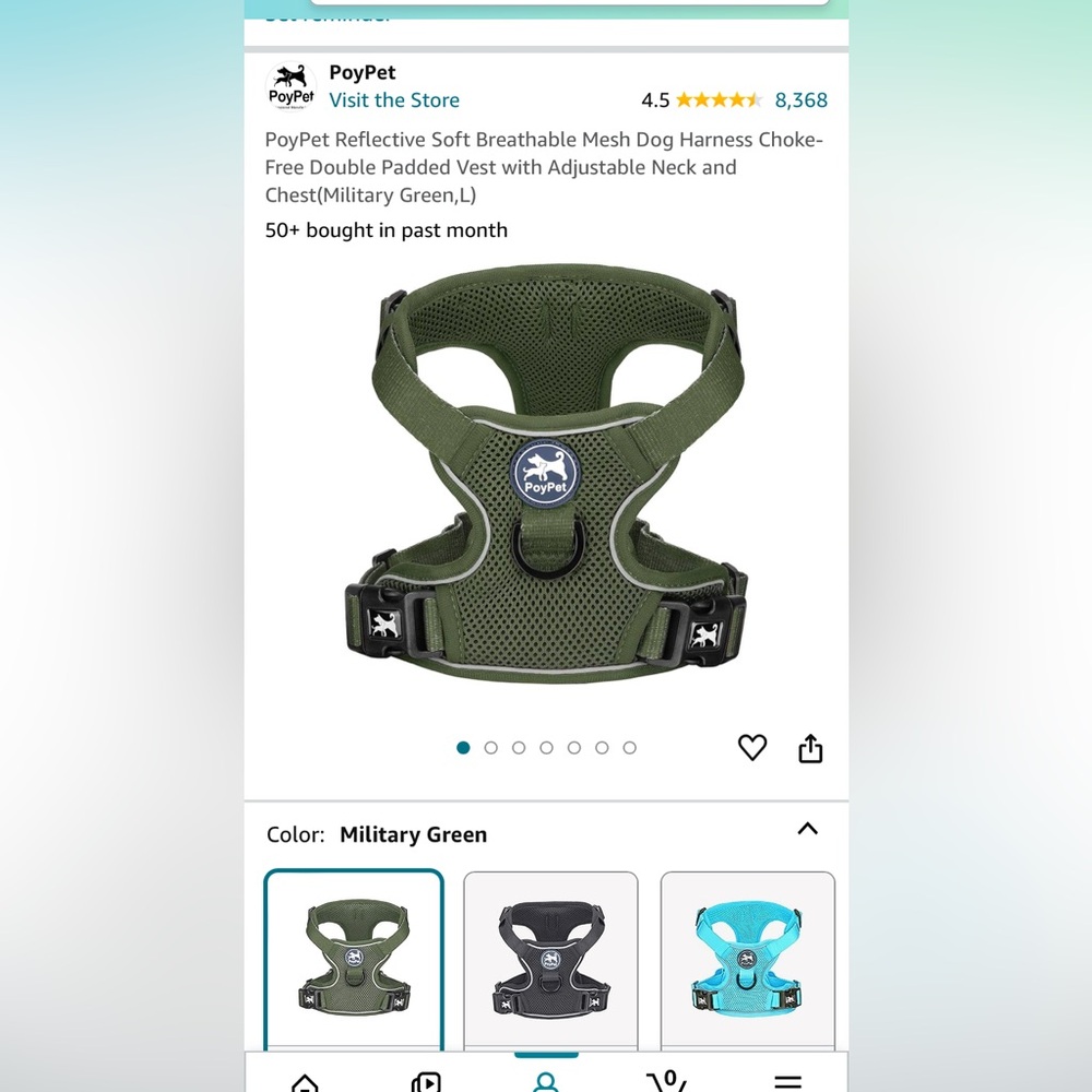 Poypet L harness military green